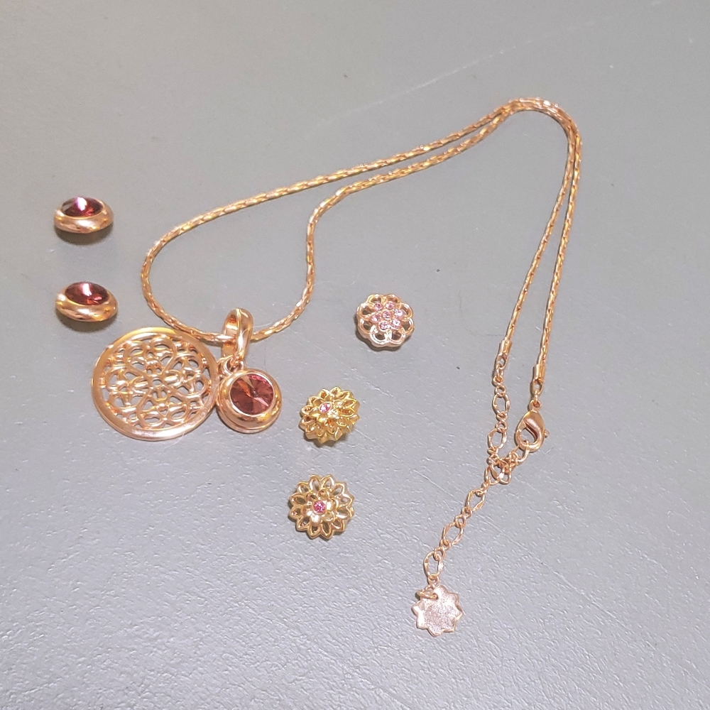 Magnolia and Vine Rose Gold Jewelry